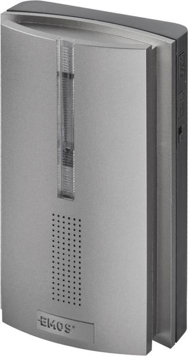 Immagine prodotto Emos Campanello senza fili P5763 per 3x AA, estensione del segnale (Funk)