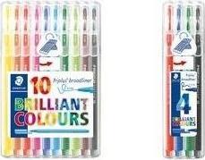 Image du produit Staedtler 338 Broadliner triplus 4 SBox (Multicolore, 4 x)