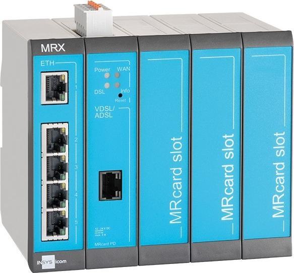 Produktbild Insys smart MRX routers combine KRITIS level IT security and state-of-the-art technology with high c
