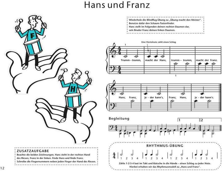 Produktbild Wir musizieren am Klavier Band 1 Neuauflage (Deutsch, John Wesley Schaum, 2018)