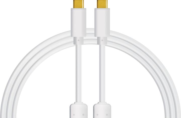 DJTechTools Chroma Cables USB-C to C 2m - White (2 m)