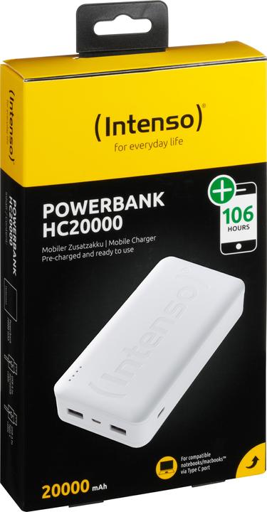 Produktbild Intenso Hc20000 (20000 mAh, 74 Wh)