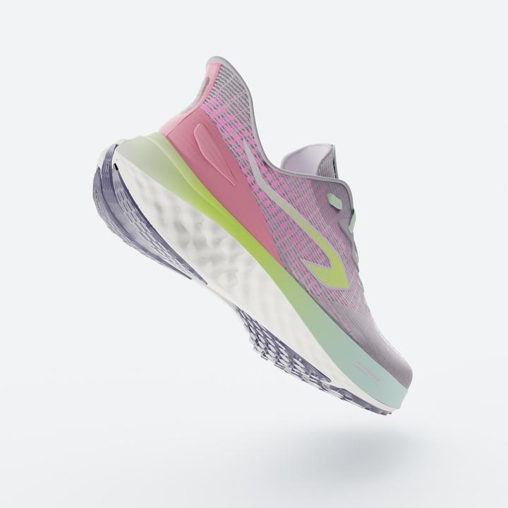 Actual product image Kiprun Laufschuhe Kinder - K500 Fast rosa/lila (38)