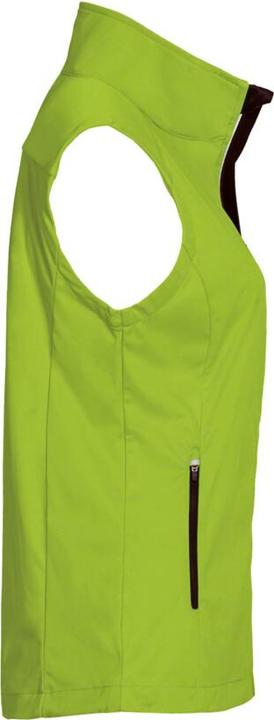 Actual product image Hakro Ladies Light Softshell Vest Sarina kiwi, S (S)