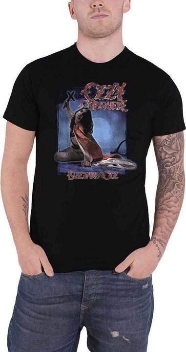 Universal Textiles Unisex Adult Blizzard Of Ozz Track List T-Shirt (L)