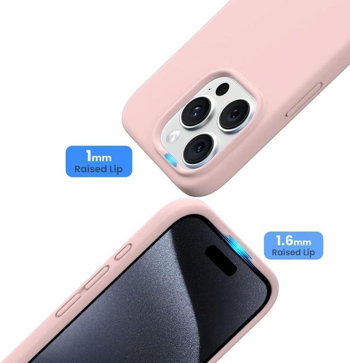 Actual product image Screenguard Liquid Silicone Case (Apple iPhone 15 Pro Max)