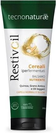 Produktbild RestivOil Tecnonaturae Balsam Normales Haar Trockenes Haar Hyperfermentierte leichte Öle Biologisch abbaubar (200 ml)