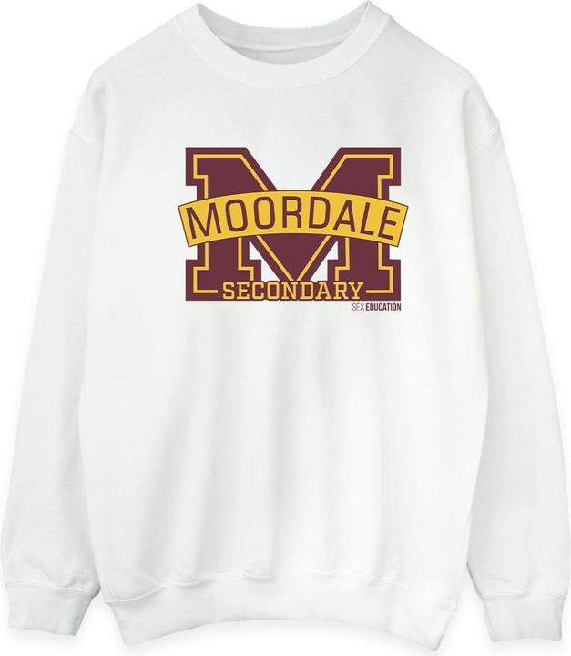 Netflix Sex Education Moordale M Logo 2 Sweatshirt