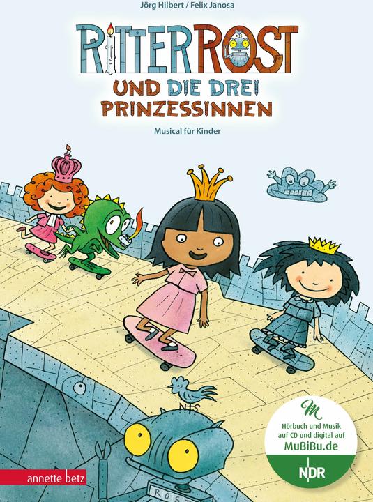 Produktbild Ritter Rost 22: Ritter Rost und die drei Prinzessinnen (Ritter Rost mit CD und zum Streamen, Bd.?) (Deutsch, Jürg Hilbert, Felix Janosa, 2024)