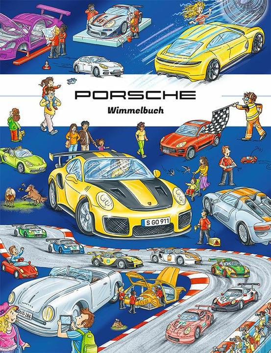 Produktbild Porsche Wimmelbuch (Deutsch, Stefan Lohr, 2018)