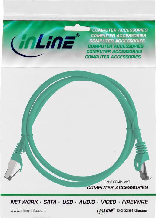 Produktbild InLine Patchkabel (S/FTP, CAT8.1, 1.50 m)