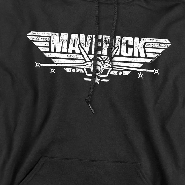 Immagine prodotto Top Gun Maverick Felpa con Cappuccio Logo Uomo (XXL)