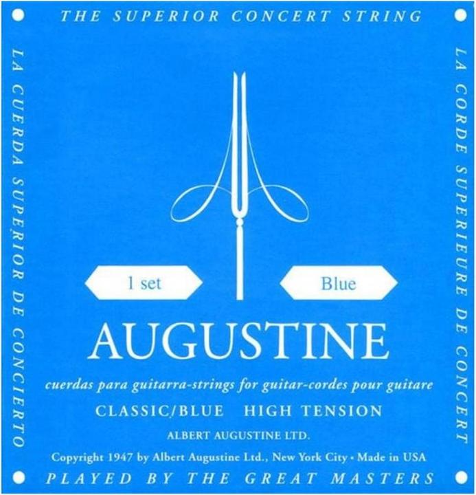 Augustine Classic Blue Hard (6 x, Gitarre, 0.03")