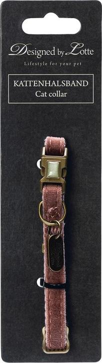 Actual product image Designed by Lotte Cat collar Velura (30, Cat, Walks)