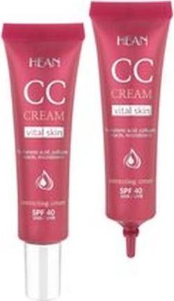 Actual product image Hean Cosmetics Cc Cream With Spf 40 - 01 Light, 30 Ml (Suntan cream, SPF 40, 30 ml)