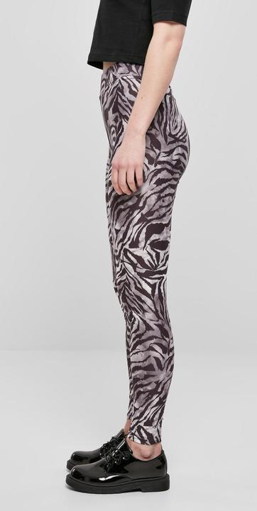 Actual product image Urban Classics Ladies Soft AOP Leggings - 16531 (4XL)