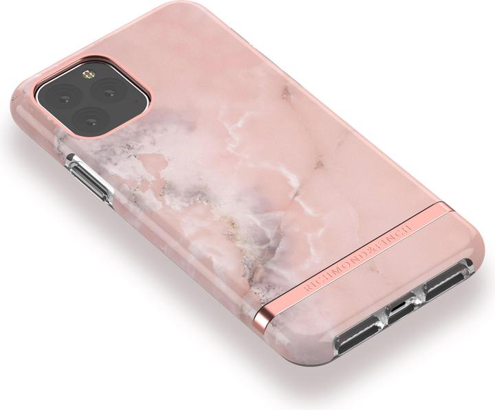 Actual product image Richmond & Finch Pink Marble - Rose Gold Details (Apple iPhone 11 Pro)