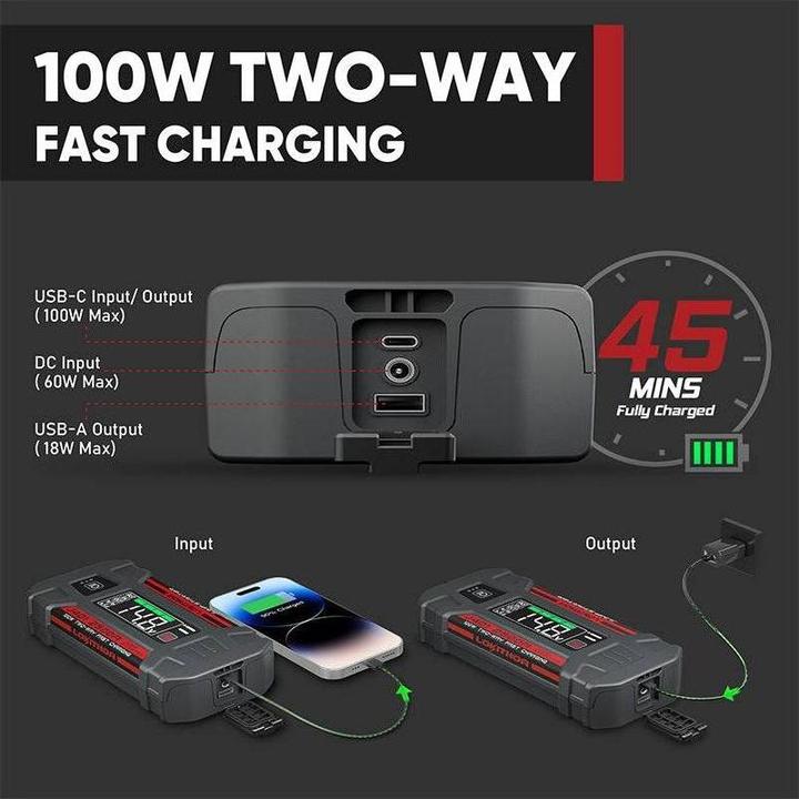 Actual product image Lokithor J401 (2500 A, 22.80 mAh)
