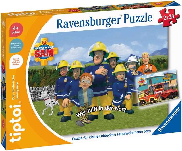 Produktbild tiptoi Puzzle für kleine Entdecker: Feuerwehrmann Sam (Deutsch)