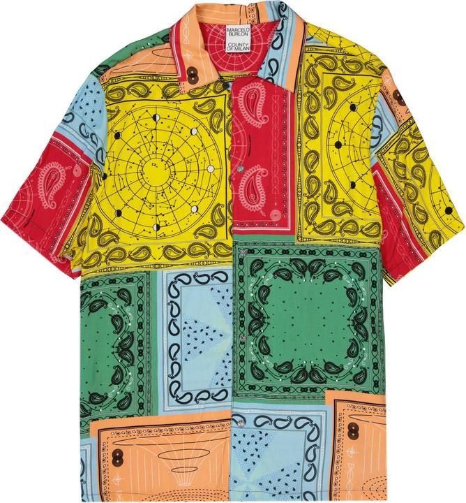 Marcelo Burlon Colour-Block Shirt (S)