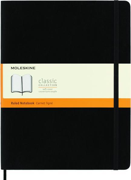 Immagine prodotto Moleskine Notebook Classic Soft XLarge (Speciale, Righe, Copertina morbida)