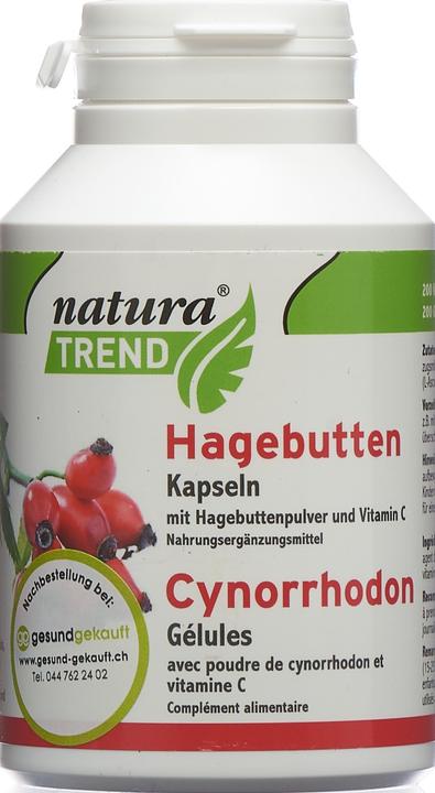 Produktbild Naturatrend Hagebuttenpulver Kapseln (200 Stück, Kapseln, 138 g)