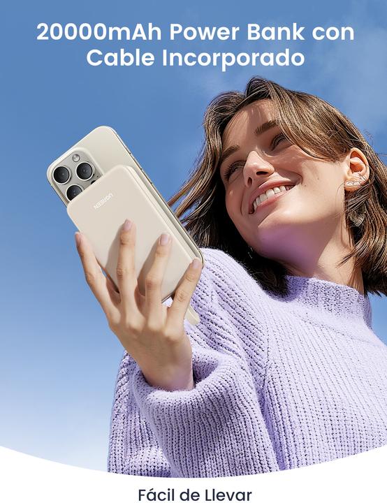 Produktbild Ugreen PB505 (20000 mAh, 22.50 W, 22.50 Wh)
