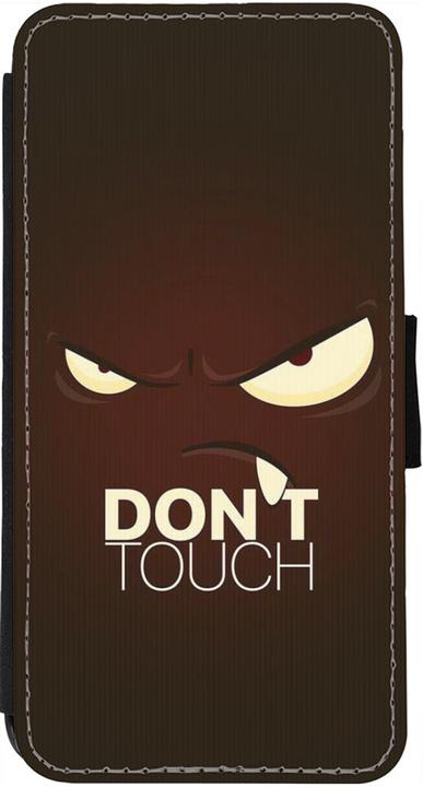 Actual product image PhoneLook Coque Wallet noir Angry Dont Touch (Apple iPhone 12)