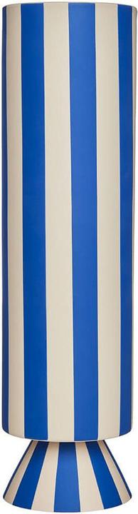 Oyoy Vase Toppu 31 cm, Blau/Weiss (1 x, 6.33 l)