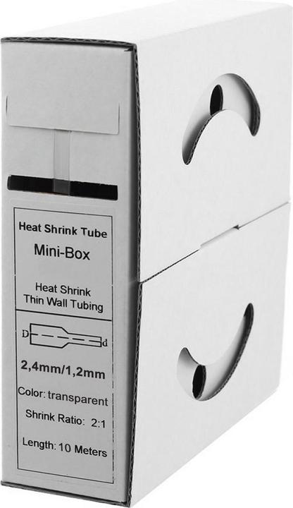 Immagine prodotto Offgridtec Tubo termorestringente trasparente 2,4 mm > 1,2 mm