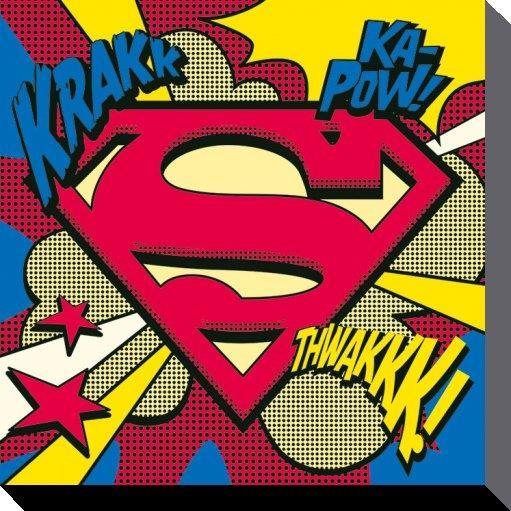 Pyramid Superman (40 x 40 cm)