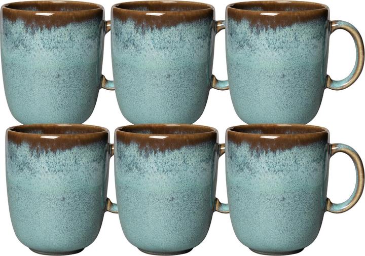 Produktbild Like. by Villeroy & Boch like Villeroy & Boch Lave glace Becher mit Henkel Set 0,4 l Set6 (400 ml, 1 x)