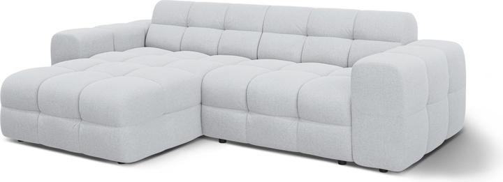 Actual product image Micadoni Velvet Left Corner Sofa, "Kendal", 4 Seats, 256x173x79Made in Europe (Corner sofa)