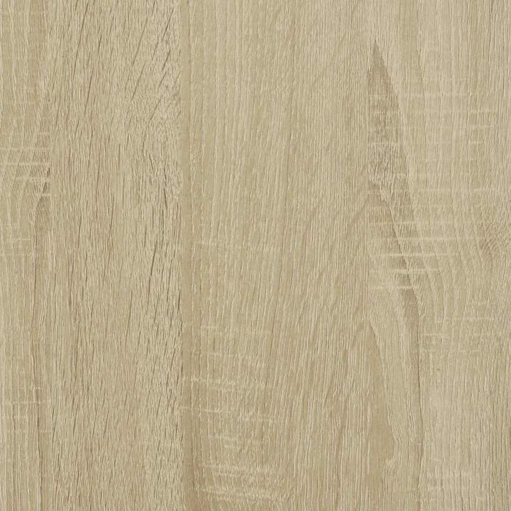 Produktbild VidaXL Nachttisch Sonoma-Eiche 40x31x50 cm Holzwerkstoff und Metall (40 x 31 x 50 cm)