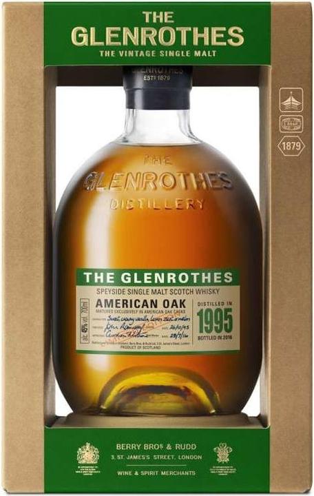 Produktbild Glenrothes American Oak 1995/2016 (Single Malt, Scotch Whisky, 1 x 70 cl)
