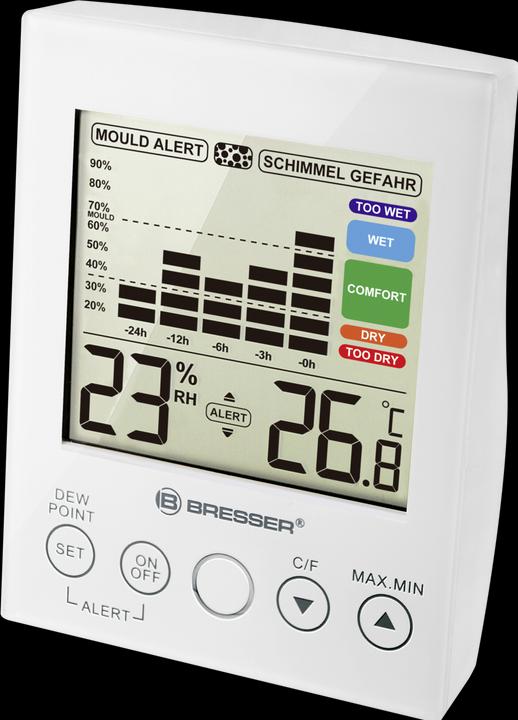 Produktbild Bresser Hygrometer mit Schimmelalarm