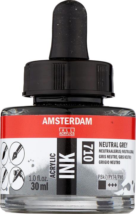 Image du produit Talens Encre acrylique Amsterdam 30 ml (Gris, 30 ml)