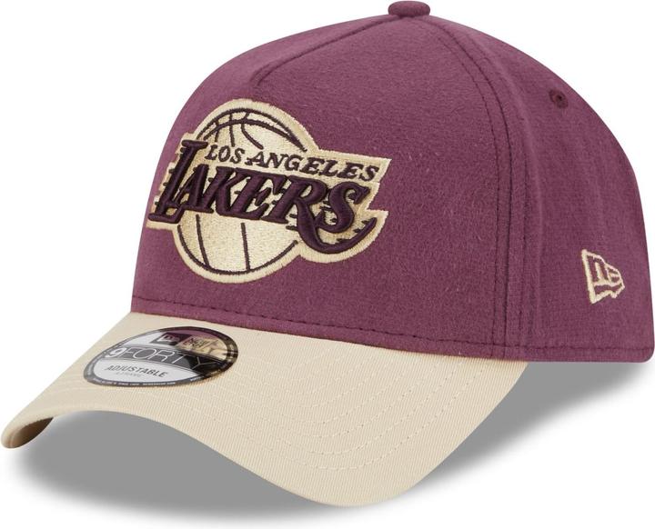 New Era A-Frame 9Forty Cap MOLESKIN Los Angeles Lakers (One Size)