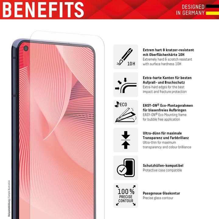 Image du produit Displex Real Glass, 2D Panzerglas (1 pièce(s), Nothing Phone (1))
