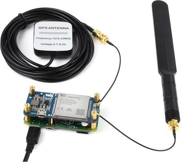 Immagine prodotto WaveShare HAT 4G per Raspberry Pi 0