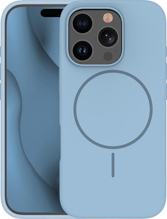 Produktbild OEM Silicone Thin Mag case for iPhone 12 / 12 Pro 6,1" light blue (Apple iPhone 12)