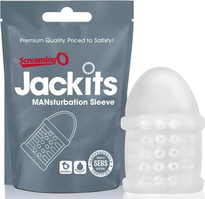 Actual product image Screaming O Jackits" masturbation sleeve