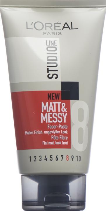 Actual product image L'Oréal Paris Studio Line Matt and Messy (Hair gel, 150 ml)
