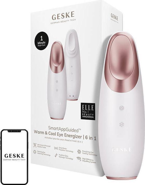 Produktbild Konjac Sponge Masażer do oczu Cool & Warm 6w1 Geske z Aplikacją (starlight)