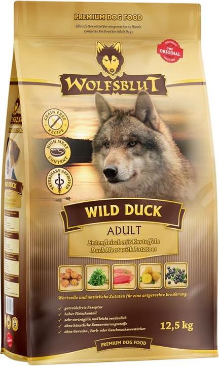 Immagine prodotto Wolfsblut Anatra selvatica (Adulto, 1 pz., 12500 g)