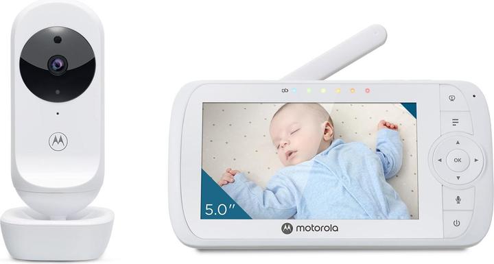 Motorola Babyphone vidéo VM35 (Vidéo et audio, 300 m)