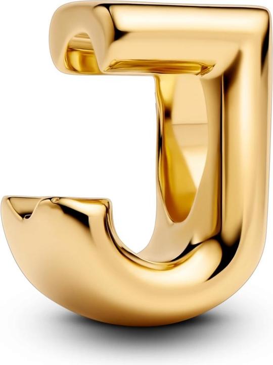 Image du produit Pandora Charm Lettre J Plaqué Or (Alliage métallique plaqué or)