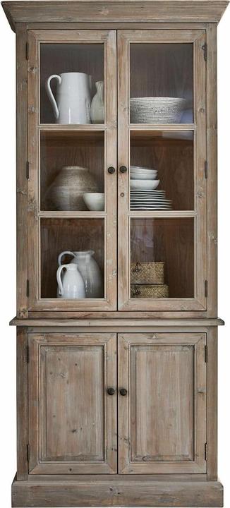 Produktbild Loberon Schrank Throckmorton grau/braun
