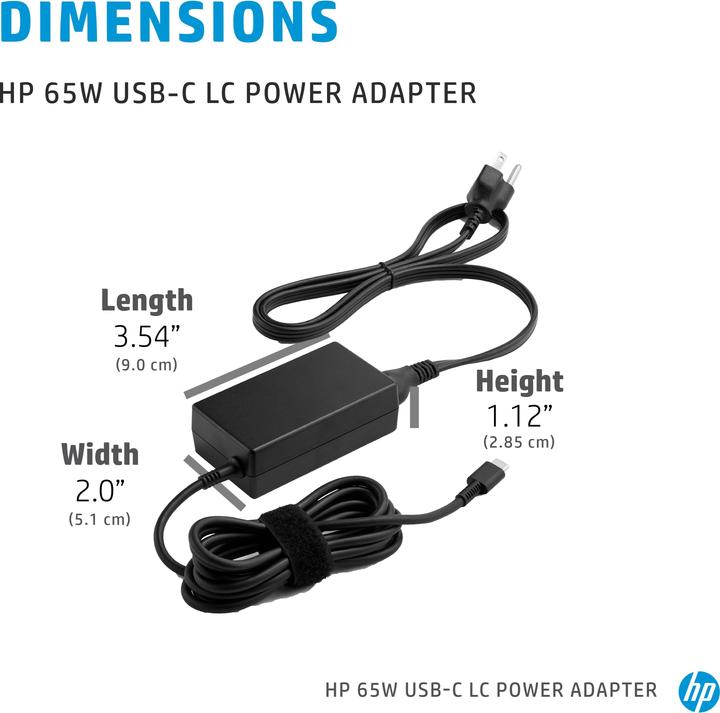 Productafbeelding HP W125917099 (65 W)