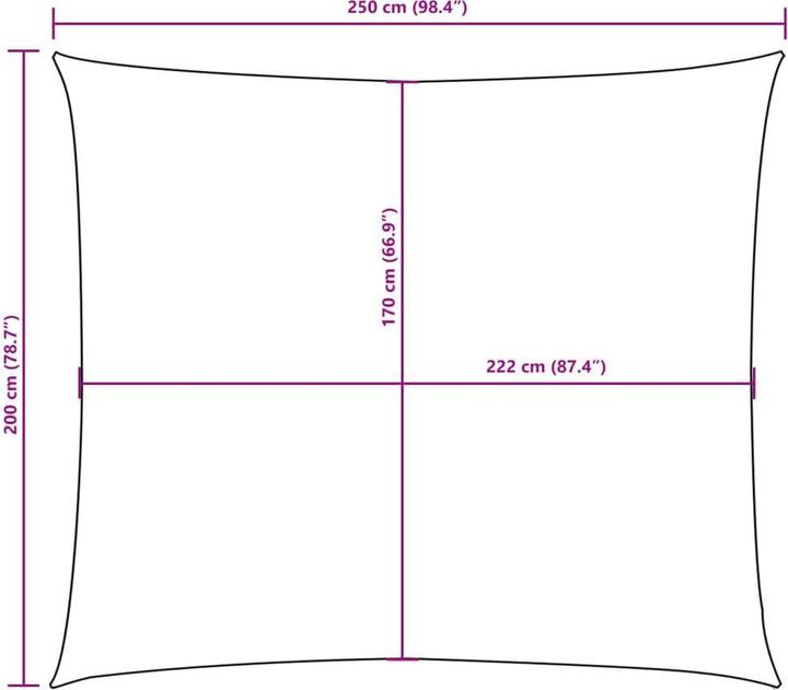 Actual product image VidaXL Awning (200 x 250 cm)